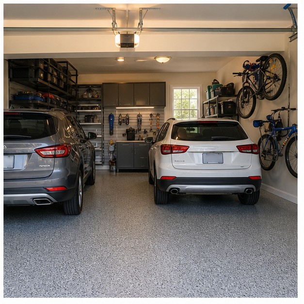 GaragIQ garage improvement work