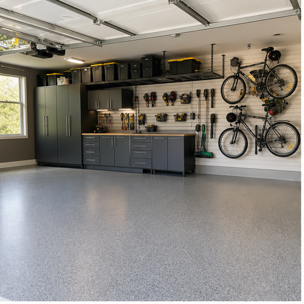 Garage Slatwall Panels Designed for Flexible Everyday Organization